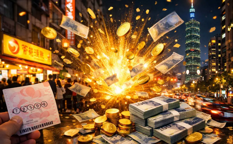 今彩539一注獨得800萬！台北林森北路中獎事件全解析